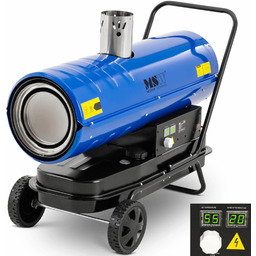 Nagrzewnica dmuchawa olejowa budowlana na olej ropę