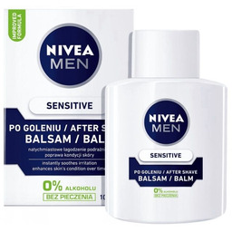 Nivea Men Sensitive 100ml łagodzący balsam po goleniu
