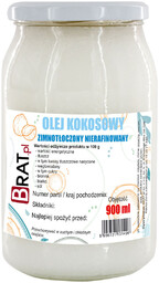 Olej kokosowy nierafinowany 900ml