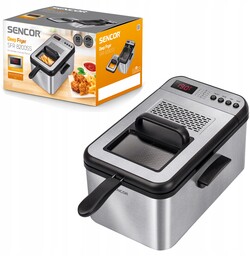Frytownica Sencor Sfr 8200SS 3,2L Led Moc 2200W