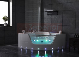 Wanna z hydromasażem LS-3320 narożna 140cmx140cmx59cm chromoterapia