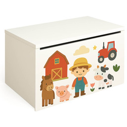 Pudełko na zabawki - mały farmer
