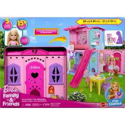 Barbie Cheslea Rozkładany domek dla lalek Zestaw