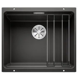 Blanco ETAGON 500-U 525887 Granitowy Czarny Zlewozmywak prostokątny