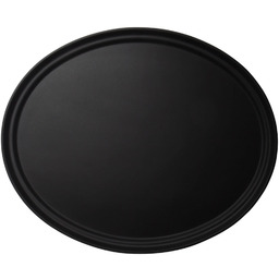 Taca kelnerska antypoślizgowa Camtread owalna czarna