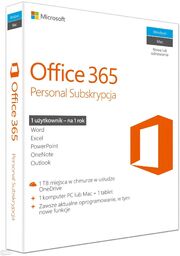 Microsoft Office 365 Personal PL- licencja 12 misi