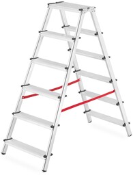 Drabina domowa dwustronna 2x6 stopnie HIGHER - 3,30