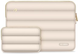 Tech-Protect Puffy Etui do Laptopa 13-14 Cali Piaskowe