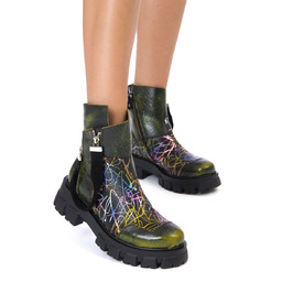Maciejka Botki Damskie Multikolor-37
