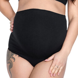 Figi damskie MAMA BELLY czarne XXL