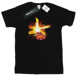 Disney Męska Koszulka Cars Lightning McQueen Burst T-Shirt