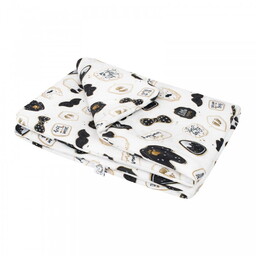 Bonjour Cherie, Bambusowa kołderka niemowlaka, Little Man, 65x75