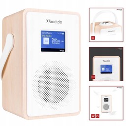 Radio Audizio z głośnikami bateryjne Fm Dab+ Bt