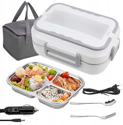 Termiczny Na Żywność Elektryczny Lunch Box Termos Obiadowy