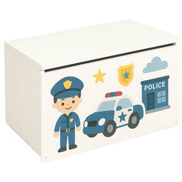 Pudełko na zabawki - mały policjant