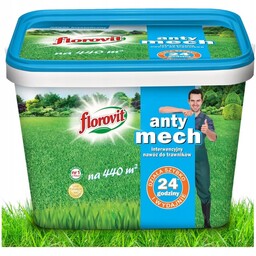 Florovit interwencyjny nawóz do trawników Antymech 8kg