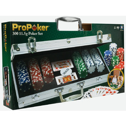 Poker, 300 żetonów, zestaw, walizka, Ambassador