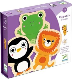 Djeco Puzzle, Wielokolorowy, 24 elementy