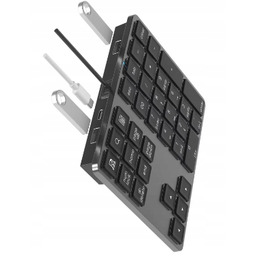 Bezprzewodowa Klawiatura Numeryczna Hub Bluetooth Do Laptopów