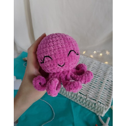 Pakamera Ośmiornica pluszowa, Maskotka ośmiorniczka, Prezent dla dziecka