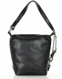 Torebka na szerokim pasku torba skórzana z Toscanii