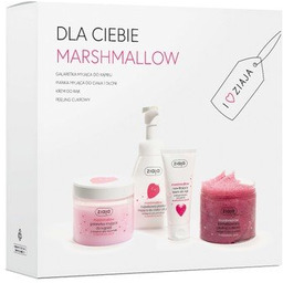 Ziaja Zestaw Marshmallow, galaretka myjąca do kąpieli, 260