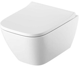 GEBERIT Miska WC podwieszana SMYLE SQUARE Rimfree krótka