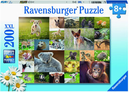 Ravensburger, puzzle, Tygrysiątka, 200 el.
