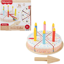 Fisher-Price Drewniany tort urodzinowy