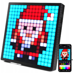 Lampa Led Ekran Pixelowy Pixel Art Bluetooth 32X32