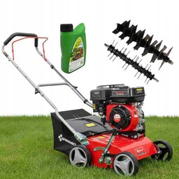 Wertykulator spalinowy aerator 2w1 szerokość 40 cm Moc