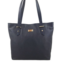 Shopper bag - duża torebka miejska - Granatowa