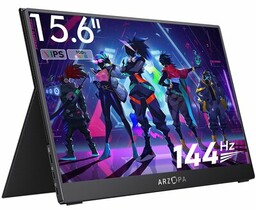 ARZOPA Monitor G1 Game 15.6" 1920x1080px IPS 144Hz