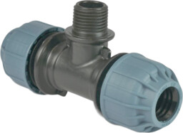 Trójnik PE 25 x 1/2" GZ Skręcany Elysee