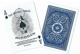 Karty do Gry Bicycle Aladdin Playing Cards Blue