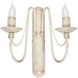 Kinkiet klasyczny RÓŻA 2 PROVANCE 397D9 - Aldex