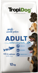 Tropidog Premium Adult Medium Large Breeds Łosoś