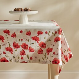 Obrus Drukowany Popini 150x220 cm z motywem kwiatowym