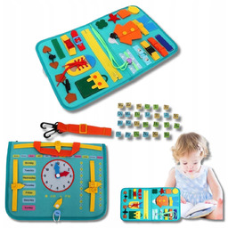 Tablica Manipulacyjna Sensoryczna Zabawka Edukacyjna dla Dzieci