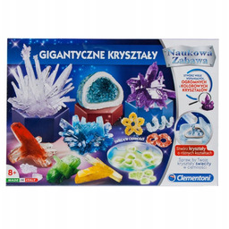 Naukowa Zabawa Gigantyczne Kryształy zestaw zabawa Kreatywna