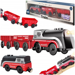 Lokomotywa Elektryczna Pociąg Wagony na Magnes