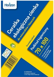 Horizon Ceratka higieniczna cienka 70x100 Ekologiczna