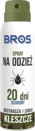 Bros Spray na odzież odstraszający i zabijający kleszcze