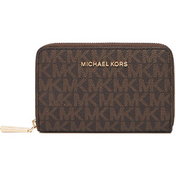Mały Portfel Damski MICHAEL Michael Kors 32F9GJ6D0B Brązowy