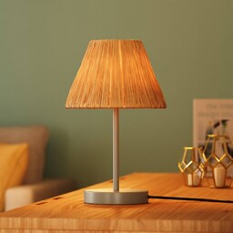 OSRAM Lampa stołowa Decor Raffia, brązowy / rdzawy,