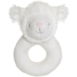 Teddykompaniet, Pluszak Lolli Lambs, grzechotka, 12cm