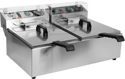 YATO Frytownica elektryczna 2-komorowa 2x6 l YG-04622