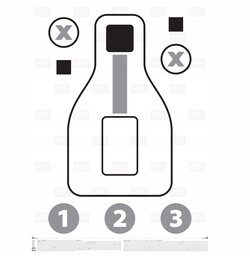 Helikon Tarcza Papierowa Pxqt Komplet 100 Sztuk