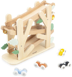 Janod Drewniany kulodrom Rampa, prezent dla dzieci