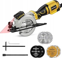 Mini pilarka tarczowa 705W z prowadnicą laserową 5